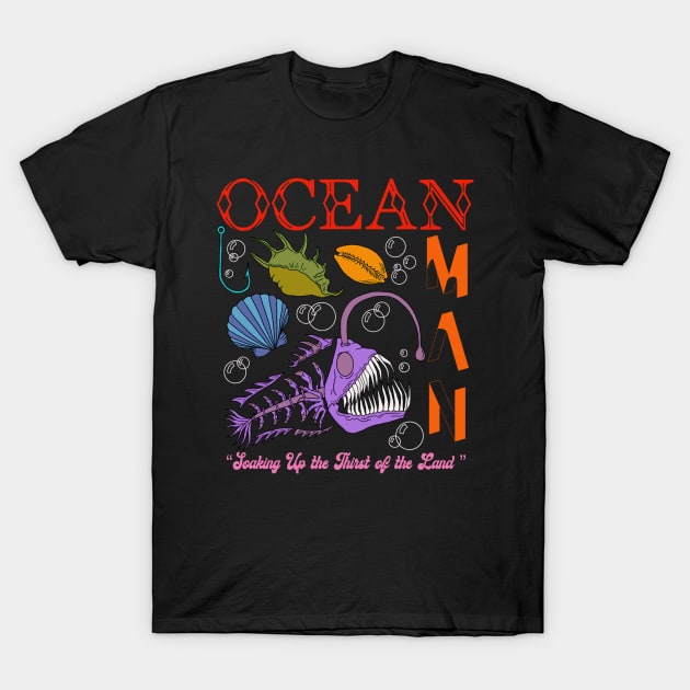 "Ocean Man" Ween Design T-Shirt by motelgemini